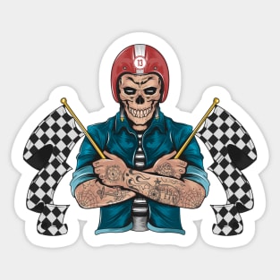 Dark Racer Sticker